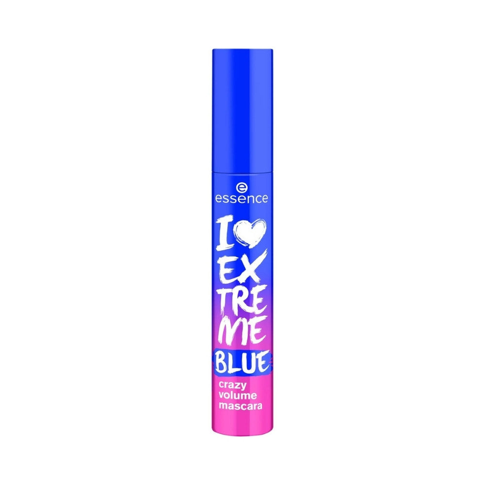 PESTAÑINA AZUL ESSENCE I LOVE EXTREME VOLUMEN TUBO 12 ML