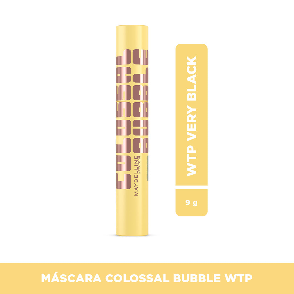 PESTAÑINA MAYBELLINE COLOSSAL BUBBLE WATERPROOF TUBO 9 G