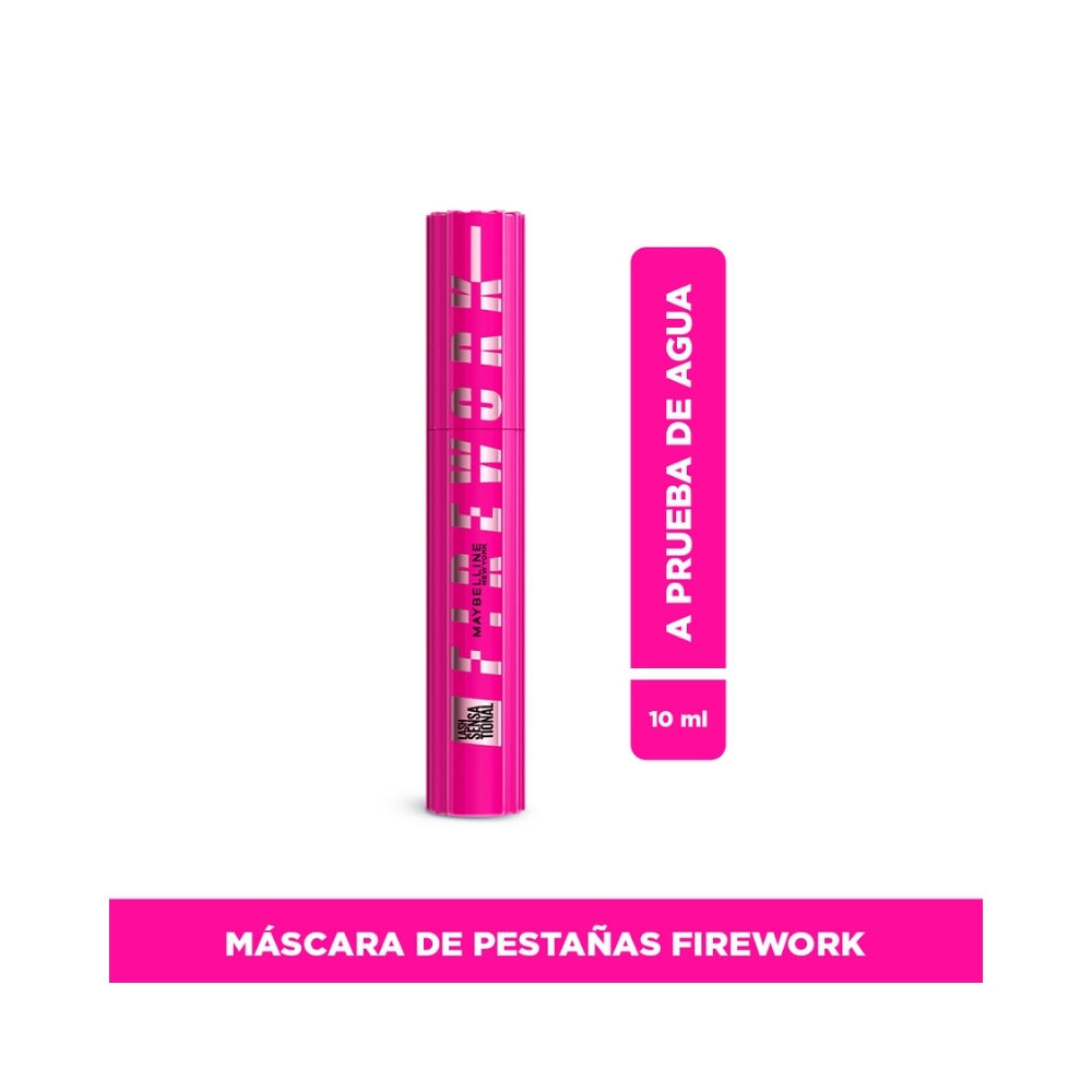 PESTAÑINA MAYBELLINE FIREWORK LAVABLE TUBO 10 ML