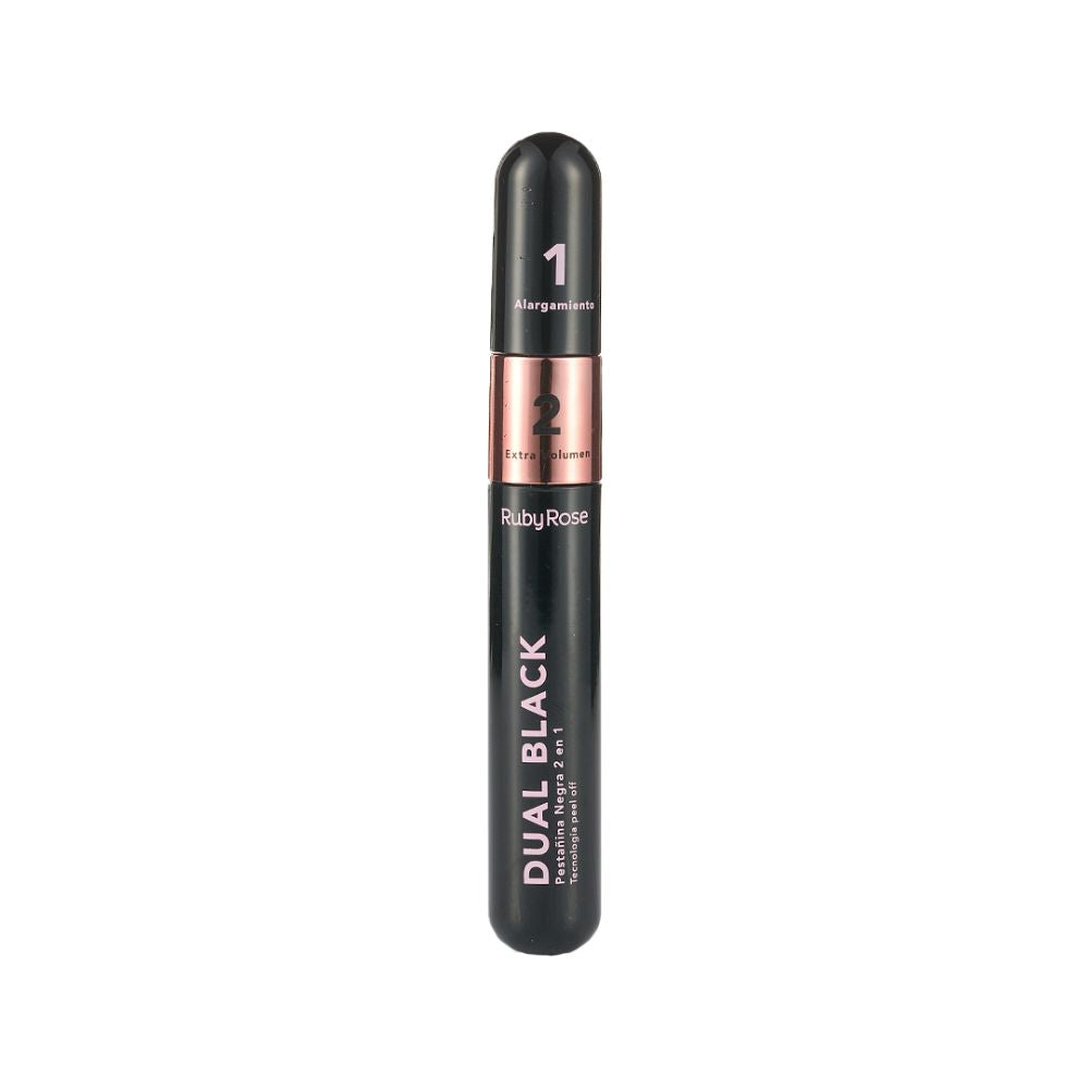 PESTAÑINA RUBY ROSE DUO NEGRA TUBO 5.3 ML