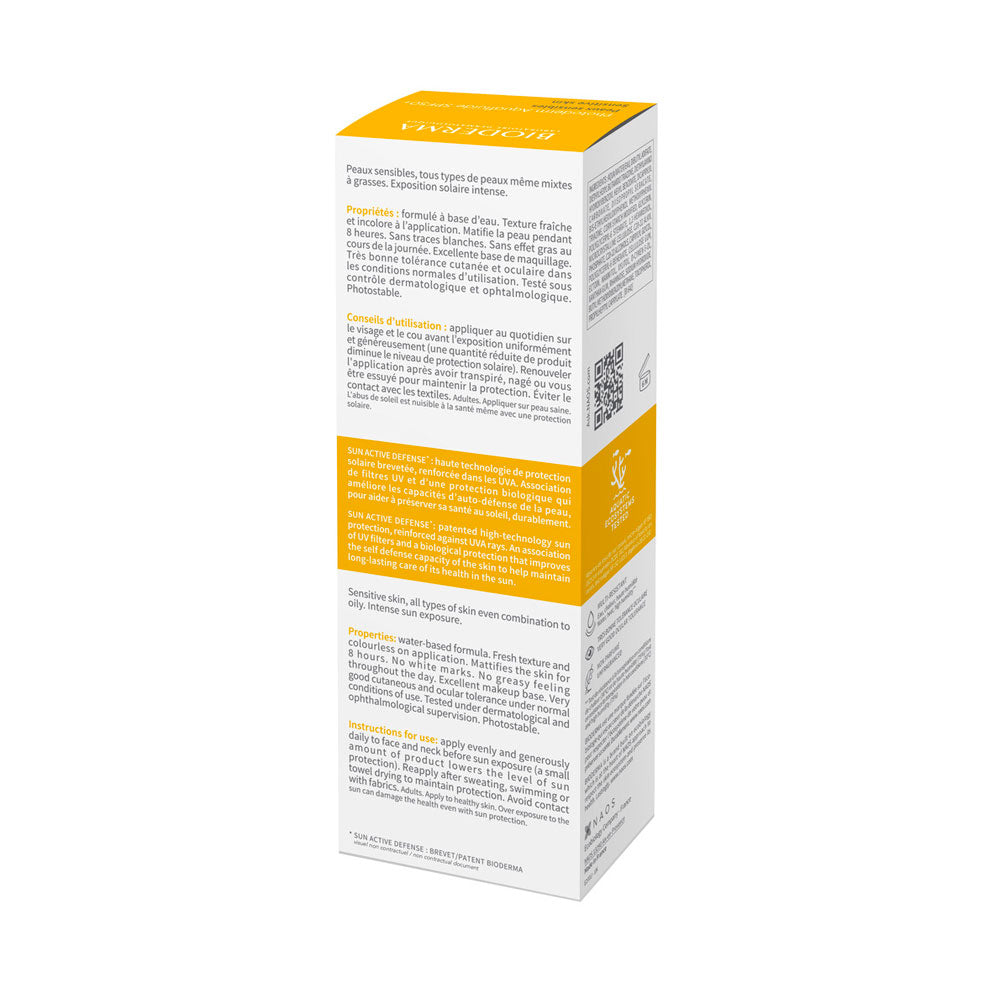 PHOTODERM AQUAFLUID NEUTRO SPF 50+ BIODERMA CAJA 40 ML