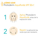 PHOTODERM AQUAFLUID NEUTRO SPF 50+ BIODERMA CAJA 40 ML