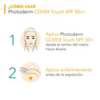 PHOTODERM COVER TOUCH DORADO SPF 50+ BIODERMA TUBO 40 ML