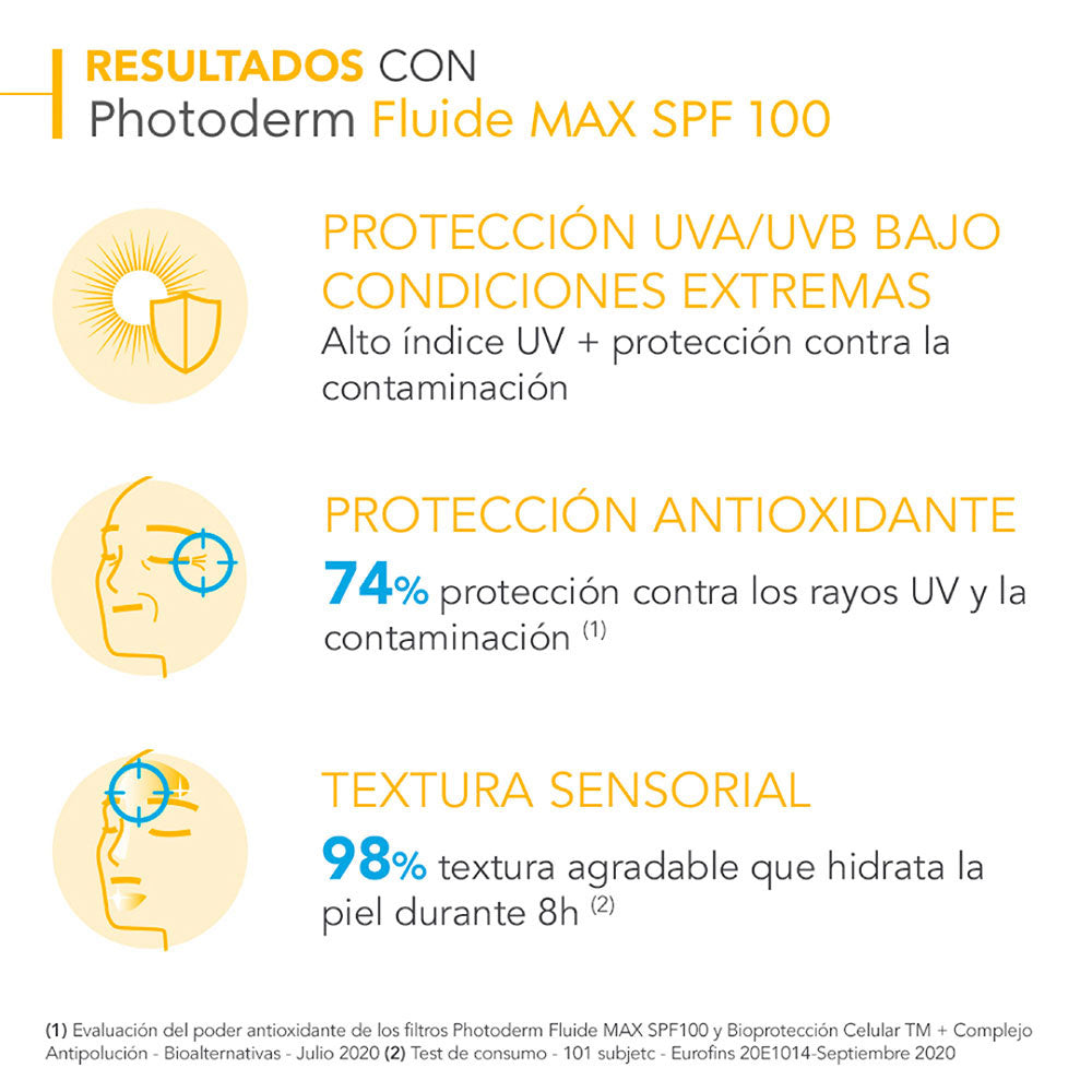 PHOTODERM FLUIDE MAX INVISIBLE SPF 100 BIODERMA TUBO 40 ML