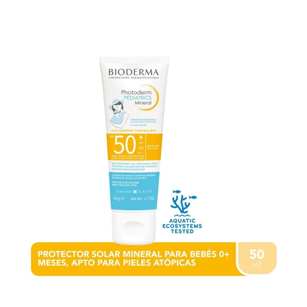 PHOTODERM PEDIATRICS MINERAL SPF 50+ BIODERMA TUBO 50 G