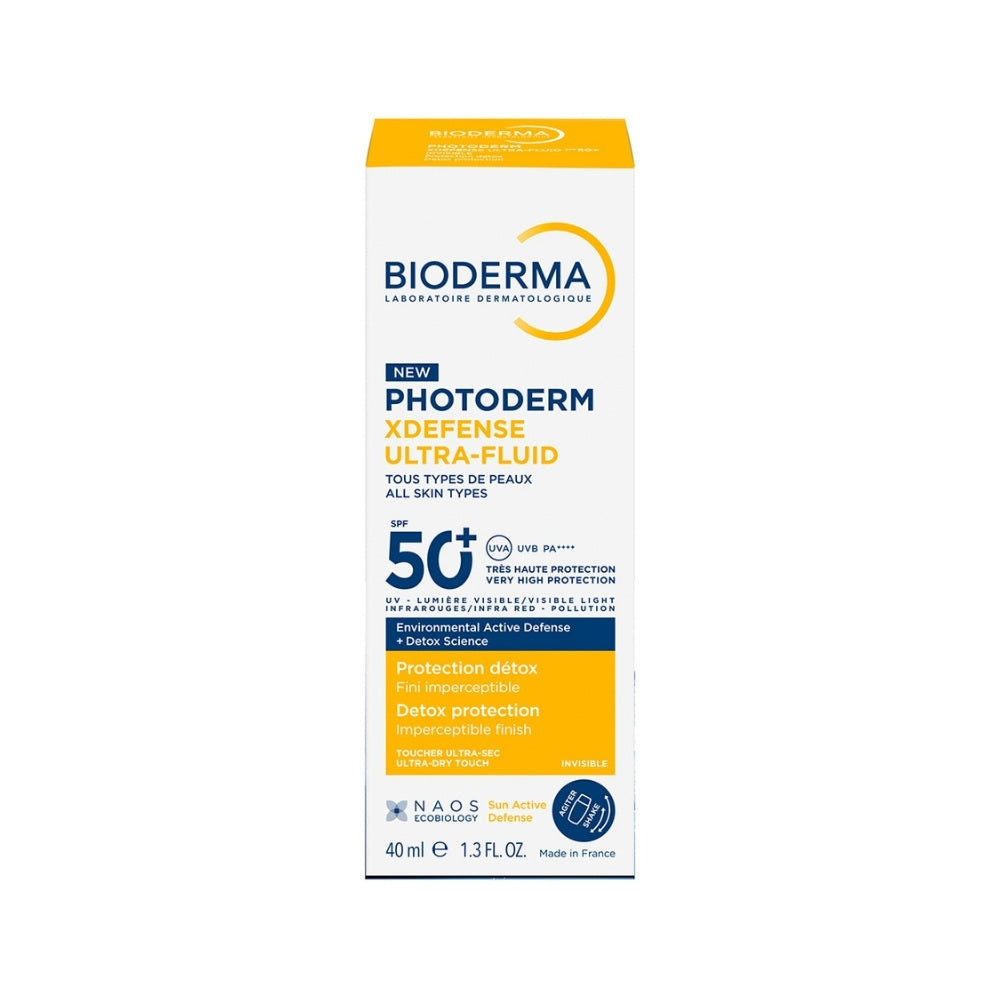 PHOTODERM XDEFENSE ULTRA-FLUID SPF 50+ INVISIBLE BIODERMA FRASCO 40 ML