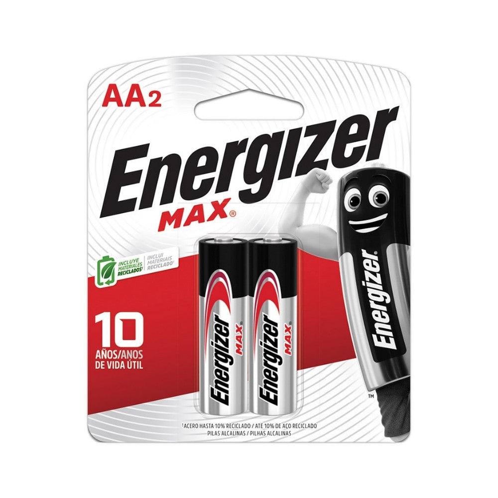 PILA ALCALINA ENERGIZER AA X 2 UNDS