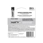 PILA ALCALINA ENERGIZER CUADRADA 9V X 1 UND