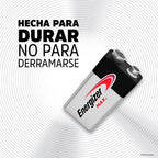 PILA ALCALINA ENERGIZER CUADRADA 9V X 1 UND