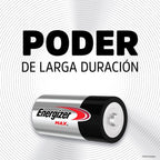 PILA ALCALINA ENERGIZER MAX DX X 2 UNDS