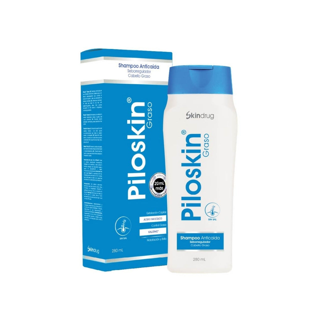 PILOSKIN CABELLO GRASO SHAMPOO FRASCO 280 ML