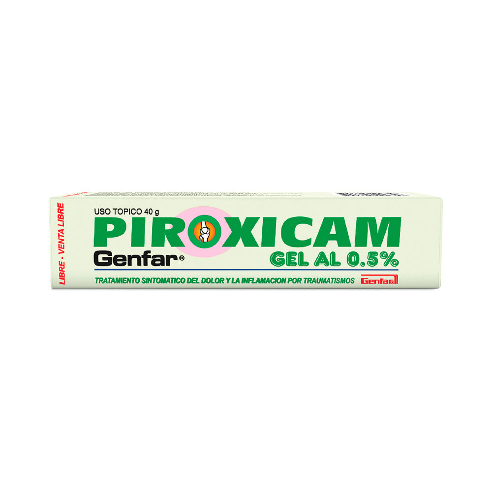 PIROXICAM GENFAR GEL 0.5 % CAJA 40 G
