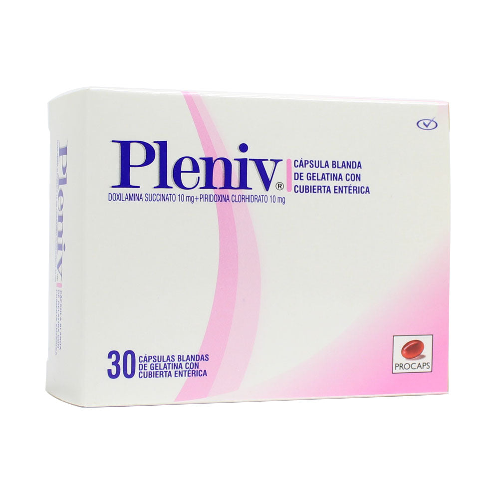 PLENIV CAPSULAS BLANDAS 10/10 MG CAJA X 30 UNDS