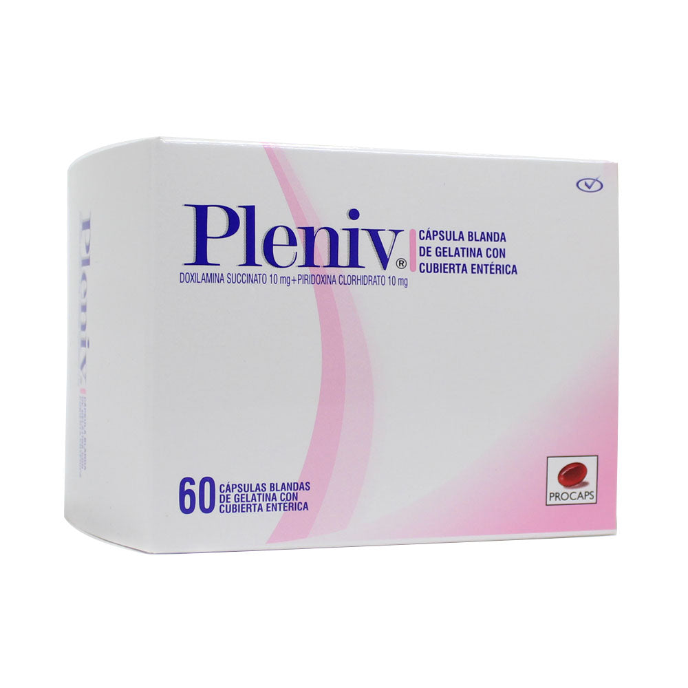 PLENIV CAPSULAS BLANDAS 10/10 MG CAJA X 60 UNDS