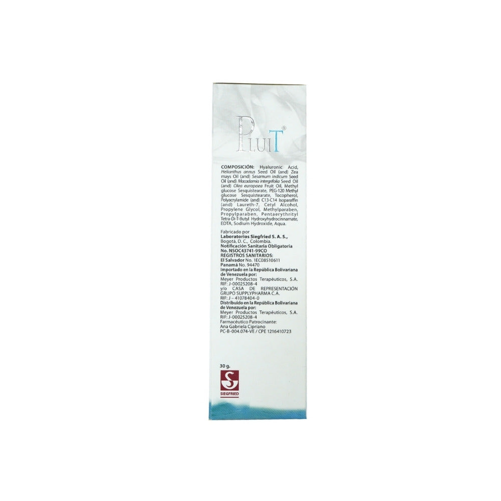 PLUIT HIDRATANTE FACIAL EMULSION FRASCO 30 G