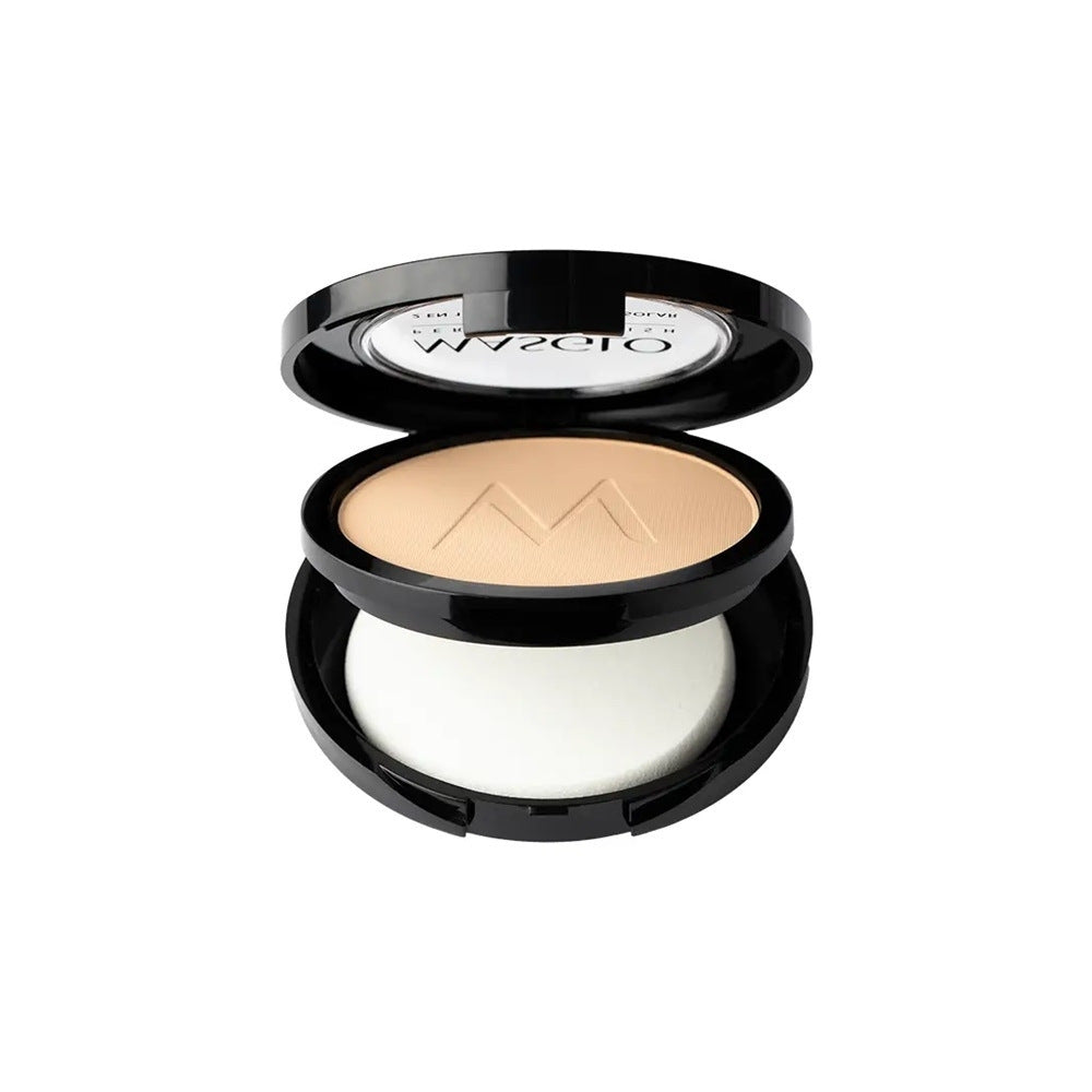 POLVO COMPACTO MASGLO PERFECT FINISH CLARO 1 CAJA 10 G