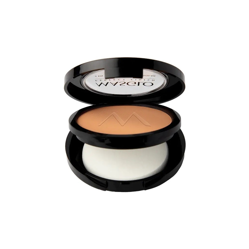 POLVO COMPACTO MASGLO PERFECT FINISH MEDIANO 2 CAJA 10 G