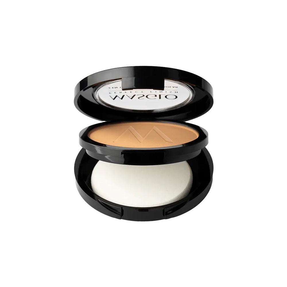 POLVO COMPACTO MASGLO PERFECT FINISH OSCURO 1 CAJA 10 G