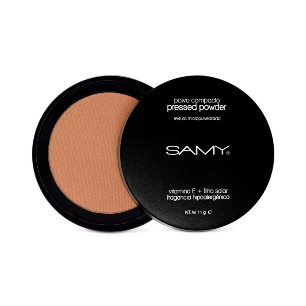 POLVO COMPACTO SIN ESPEJO SAMY 11 G. #04 ALMENDRA