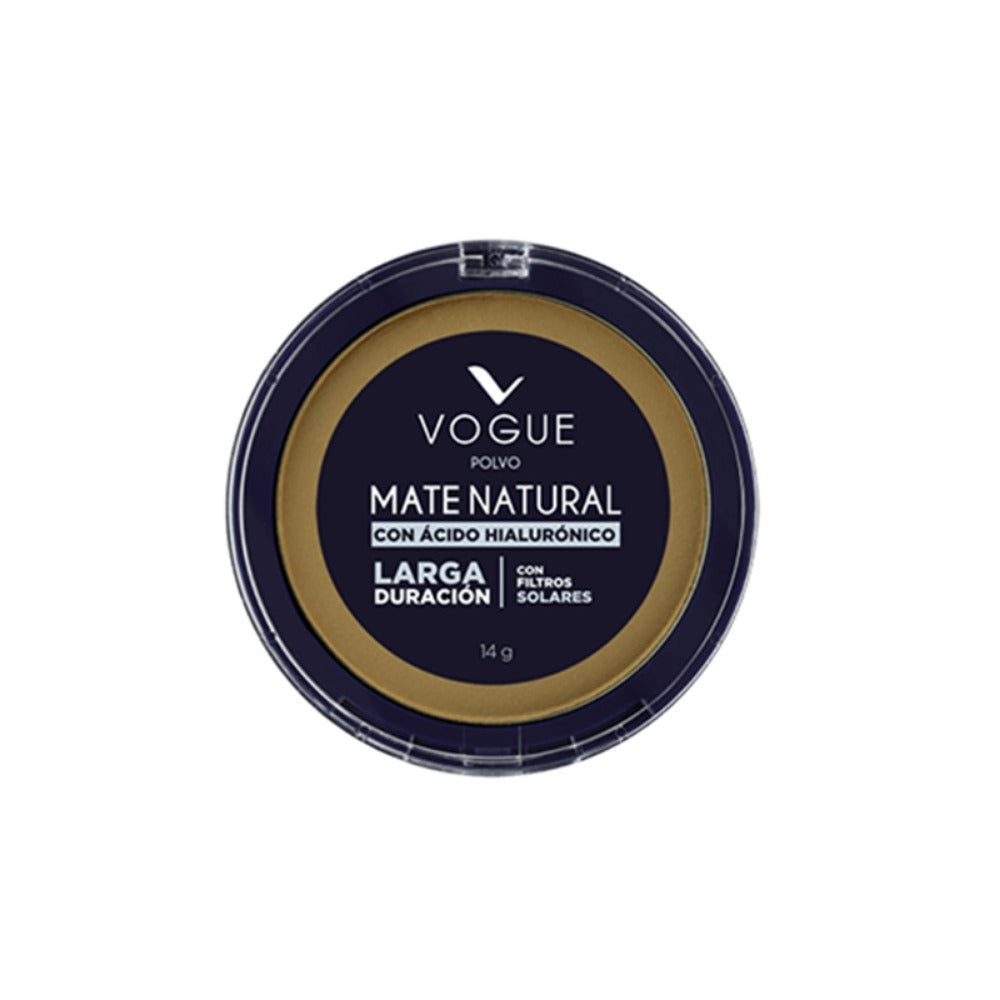 POLVO COMPACTO VOGUE MATE NAT. ARENA 14 G