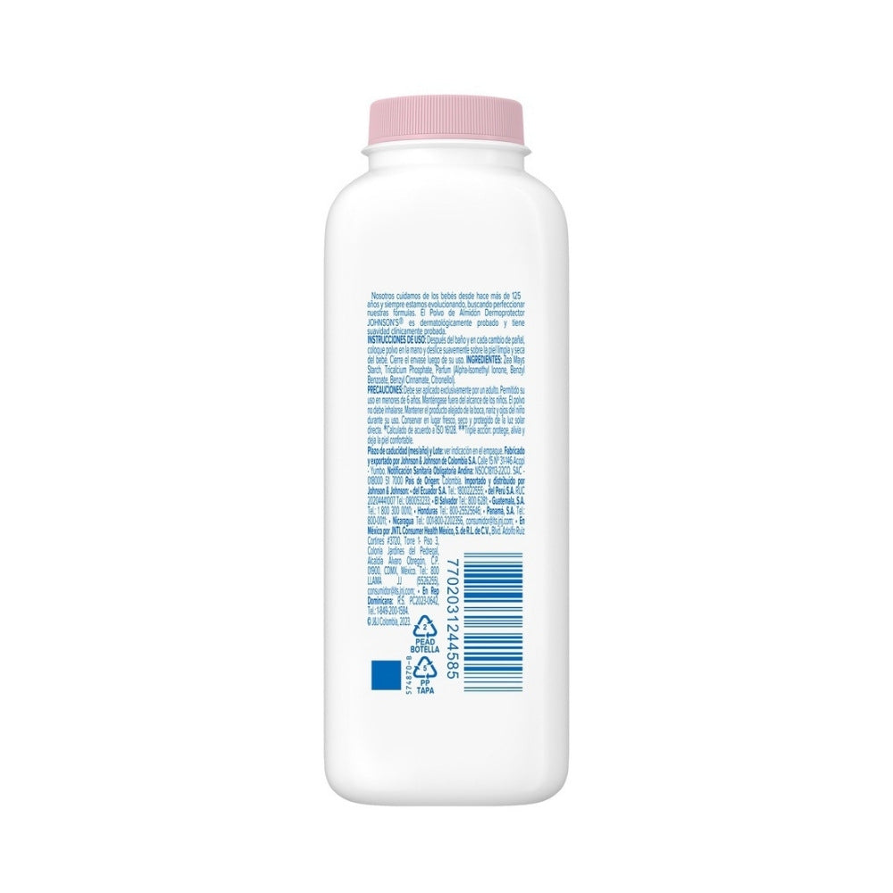 POLVO DE ALMIDÓN JOHNSONS BABY ORIGINAL FRASCO 100 G