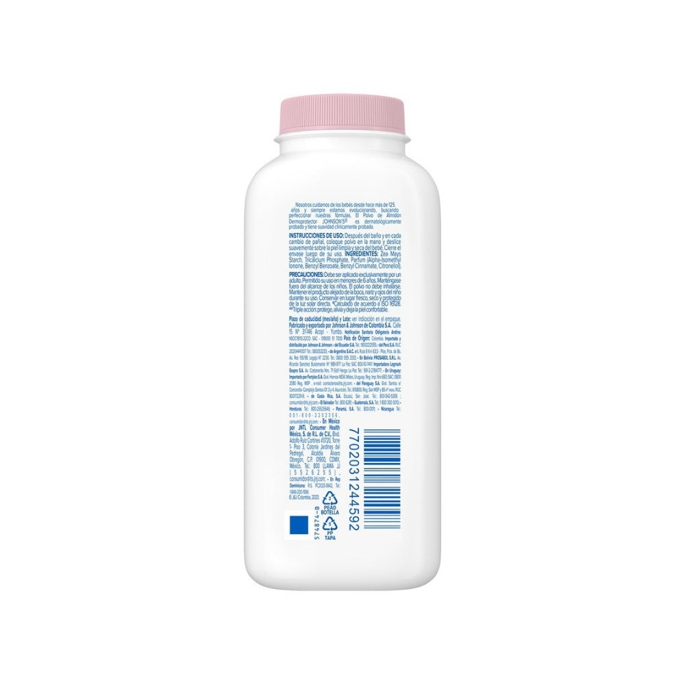 POLVO DE ALMIDÓN JOHNSONS BABY ORIGINAL FRASCO 200 G