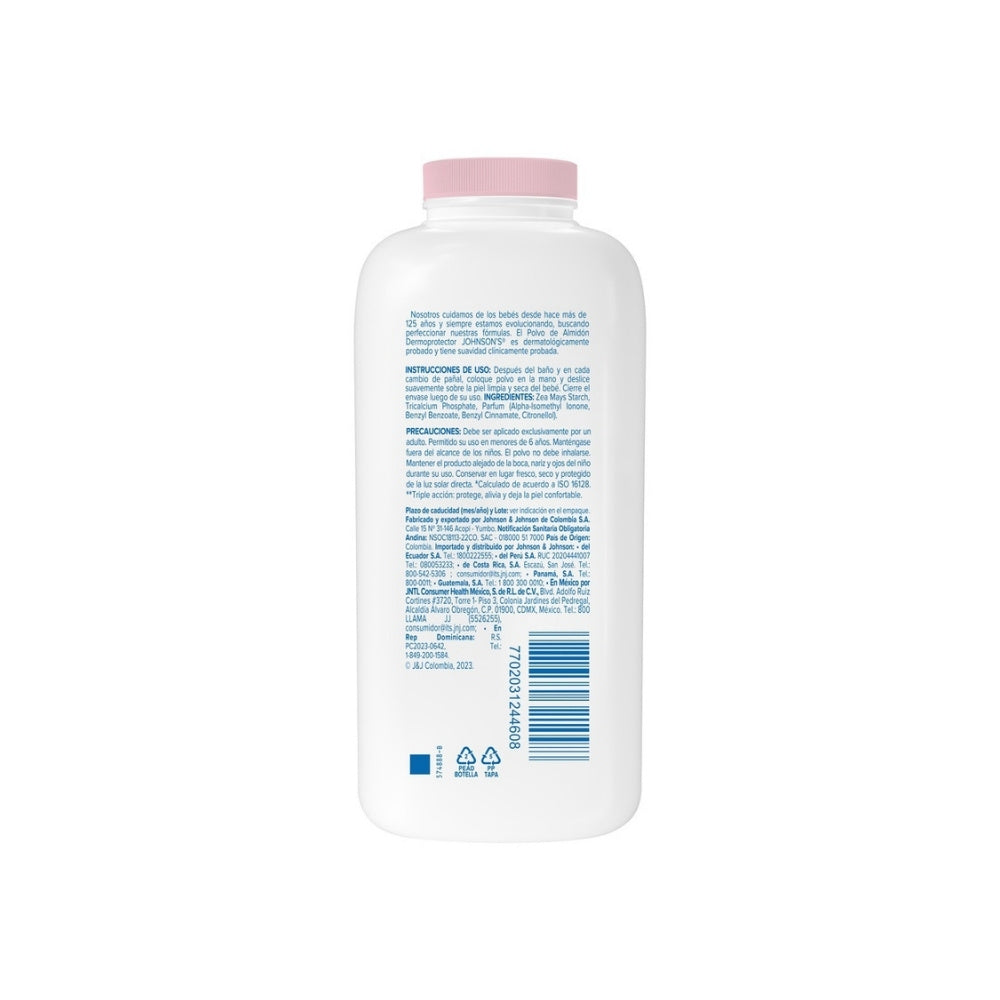 POLVO DE ALMIDÓN JOHNSONS BABY ORIGINAL FRASCO 400 G