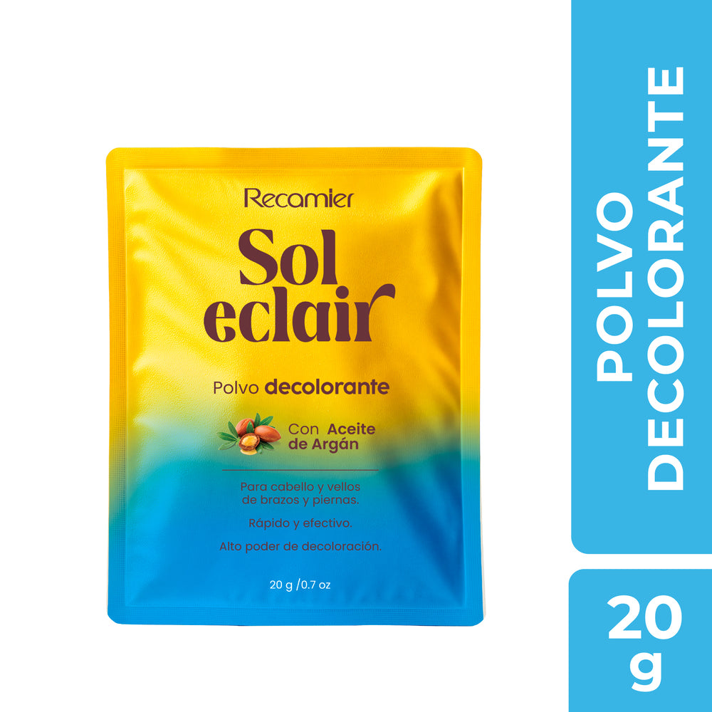 POLVO DECOLORANTE SOL ECLAIR KERATINA SOBRE 20 G