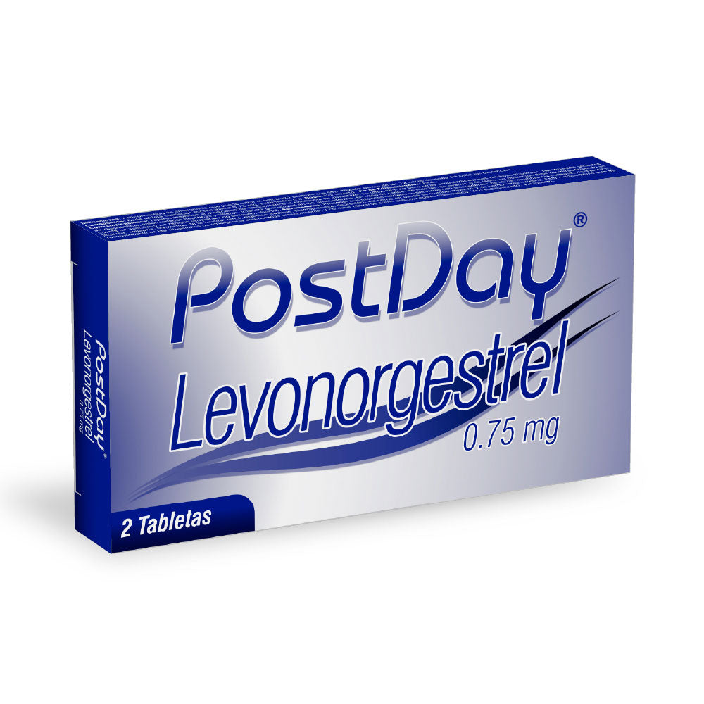 POSTDAY(RG) TABLETAS 0.75 MG CAJA X 2 UNDS