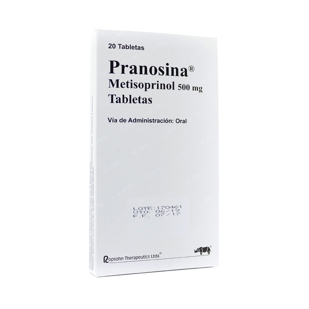 PRANOSINA TABLETAS CAJA X 20 UNDS