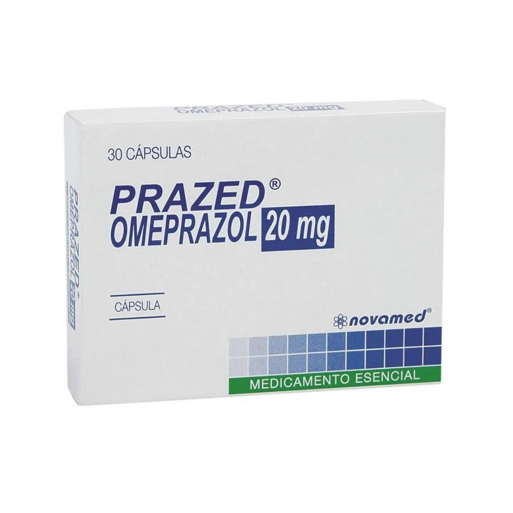 PRAZED CAPSULAS 20 MG CAJA X 30 UNDS