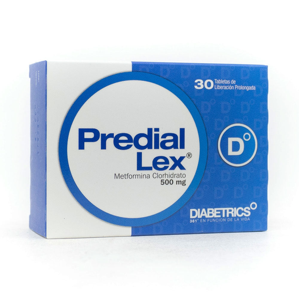 PREDIAL LEX TABLETAS 500 MG CAJA X 30 UNDS