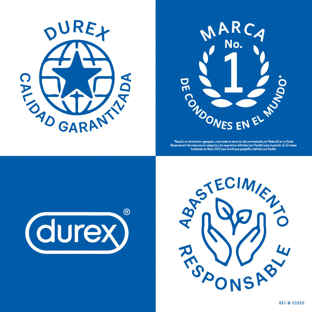 PRESERVATIVOS DUREX EXTRASEGURO CAJA X 6 UNDS