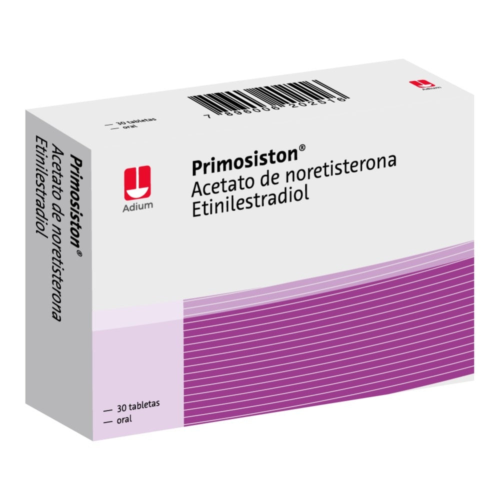 PRIMOSISTON TABLETAS CAJA X 30 UNDS