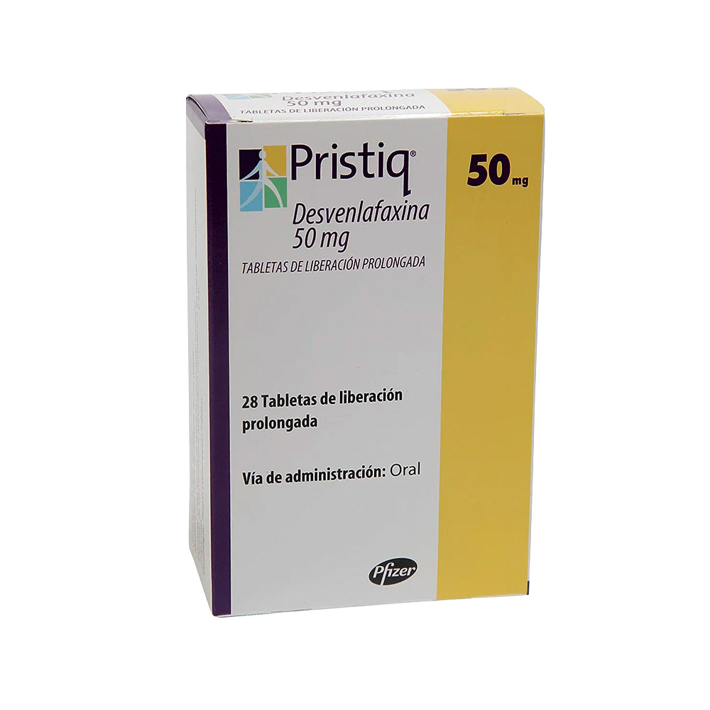 PRISTIQ (RG) TABLETAS 50 MG CAJA X 28 UNDS