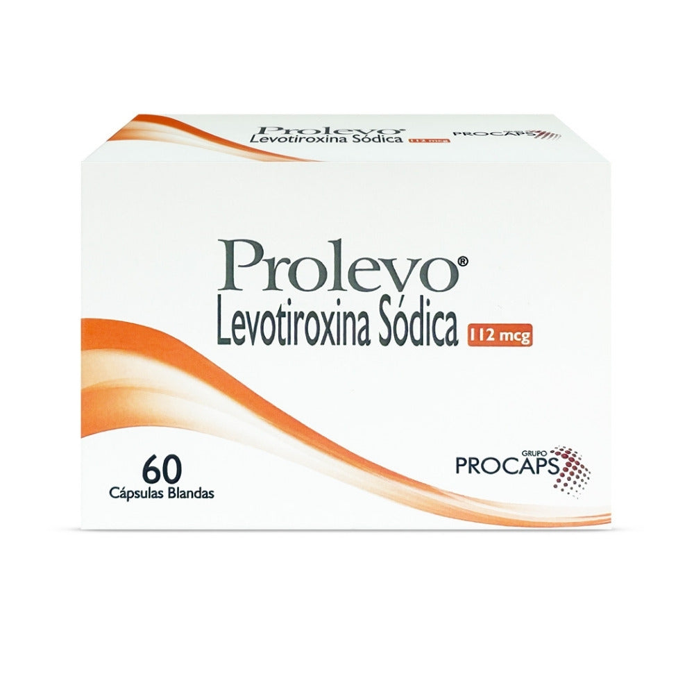 PROLEVO CAPSULAS BLANDAS 112 MCG CAJA X 60 UNDS