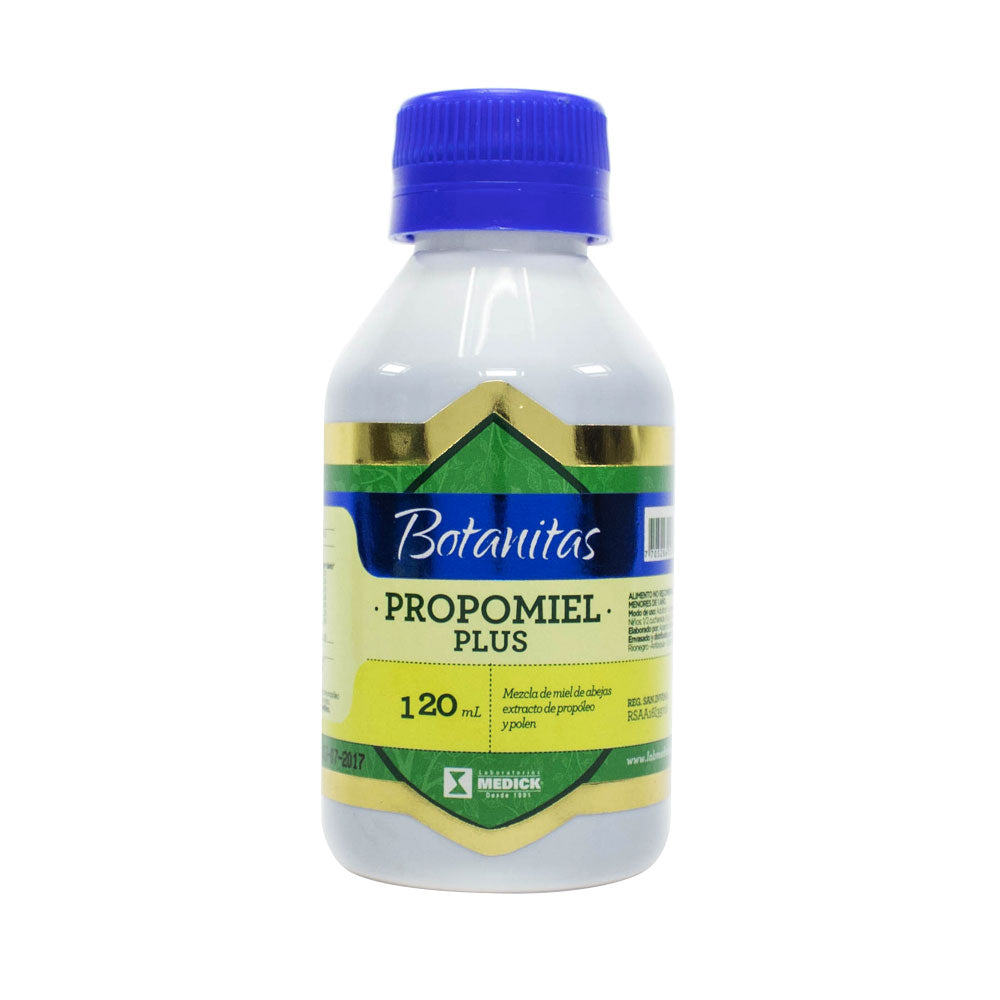 PROPOMIEL PLUS BOTANITAS JARABE FRASCO 120 ML