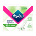 PROTECTOR NOSOTRAS DIARIOS ORGANICOS CAJA X 40 UNDS