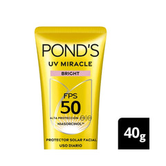 Protector Solar Facial Ponds Bright Fps 50 Tubo 40 G