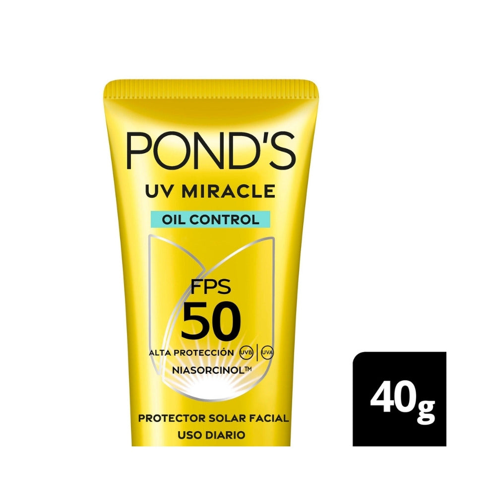 PROTECTOR SOLAR FACIAL PONDS OIL CONTROL FPS 50 TUBO 40 G