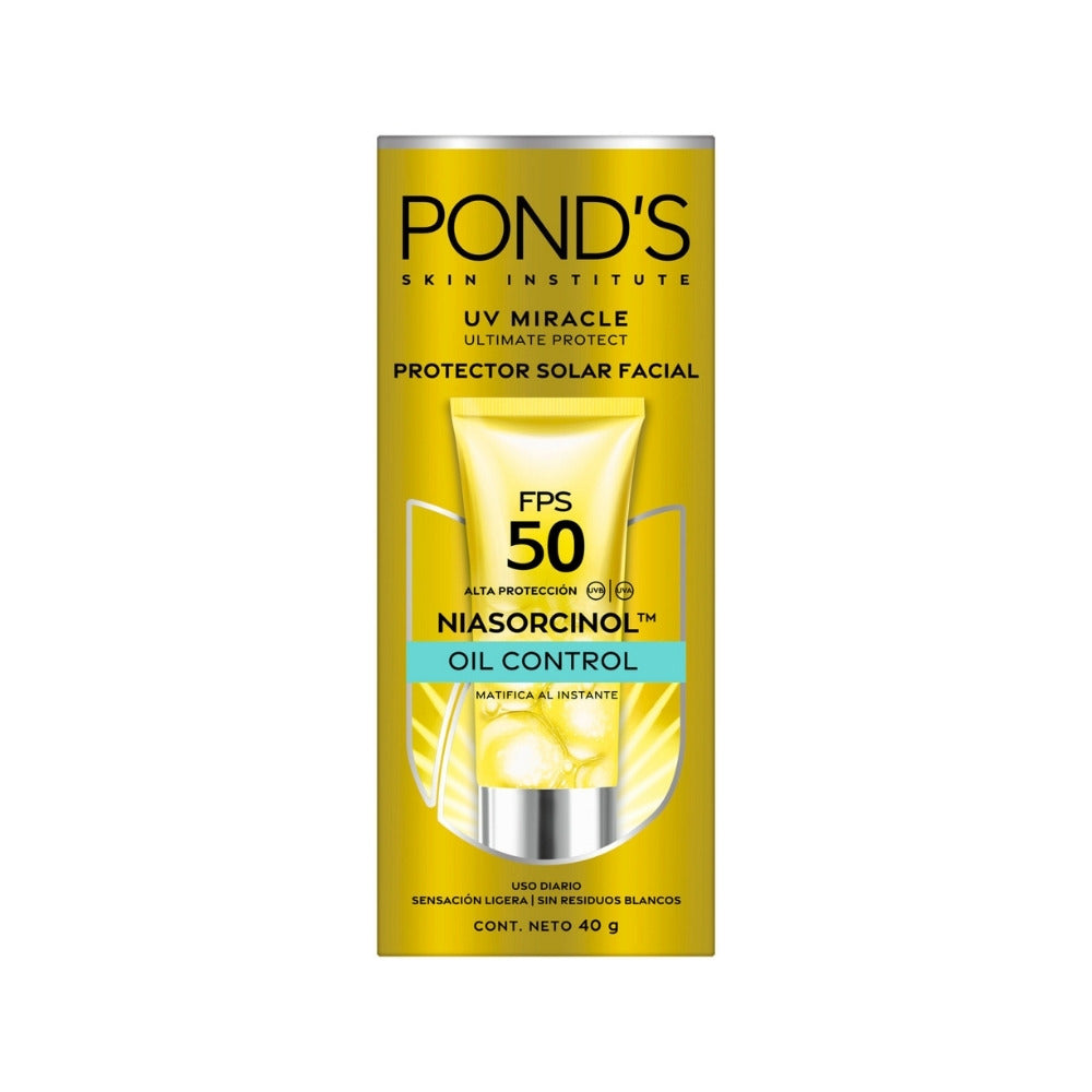 PROTECTOR SOLAR FACIAL PONDS OIL CONTROL FPS 50 TUBO 40 G