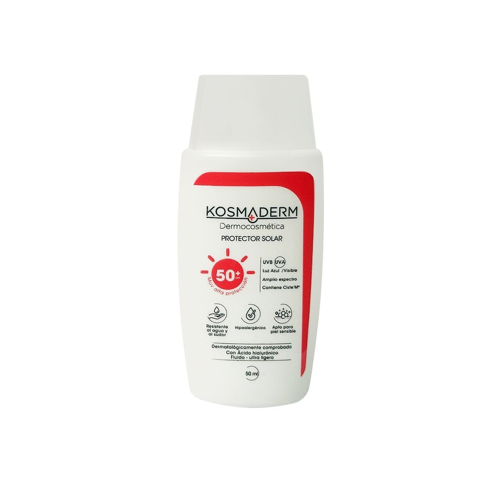 PROTECTOR SOLAR FLUIDO KOSMADERM SPF 50+ FRASCO 50 ML