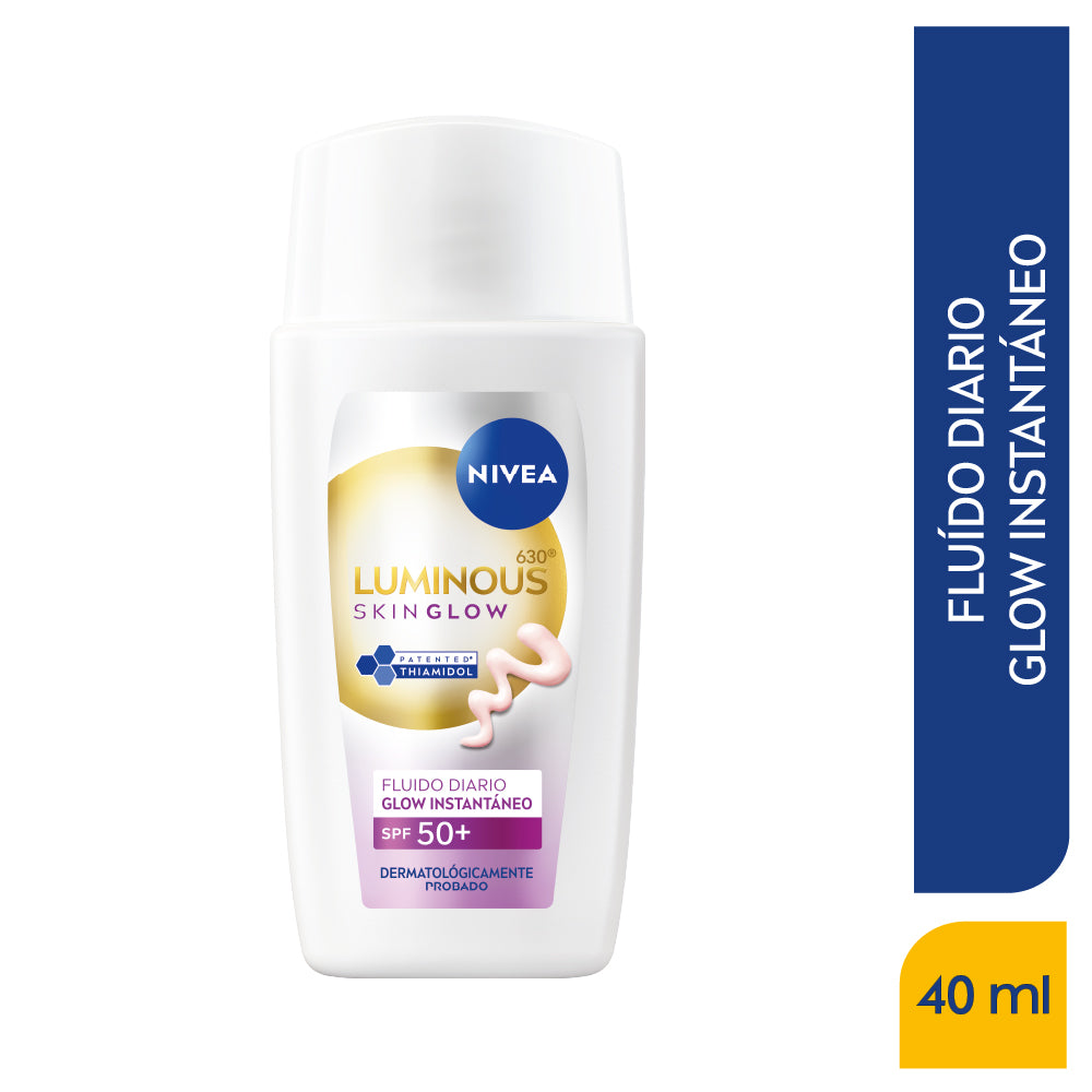 PROTECTOR SOLAR NIVEA LUMINOUS SKIN GLOW SPF 50 FRASCO 40 ML