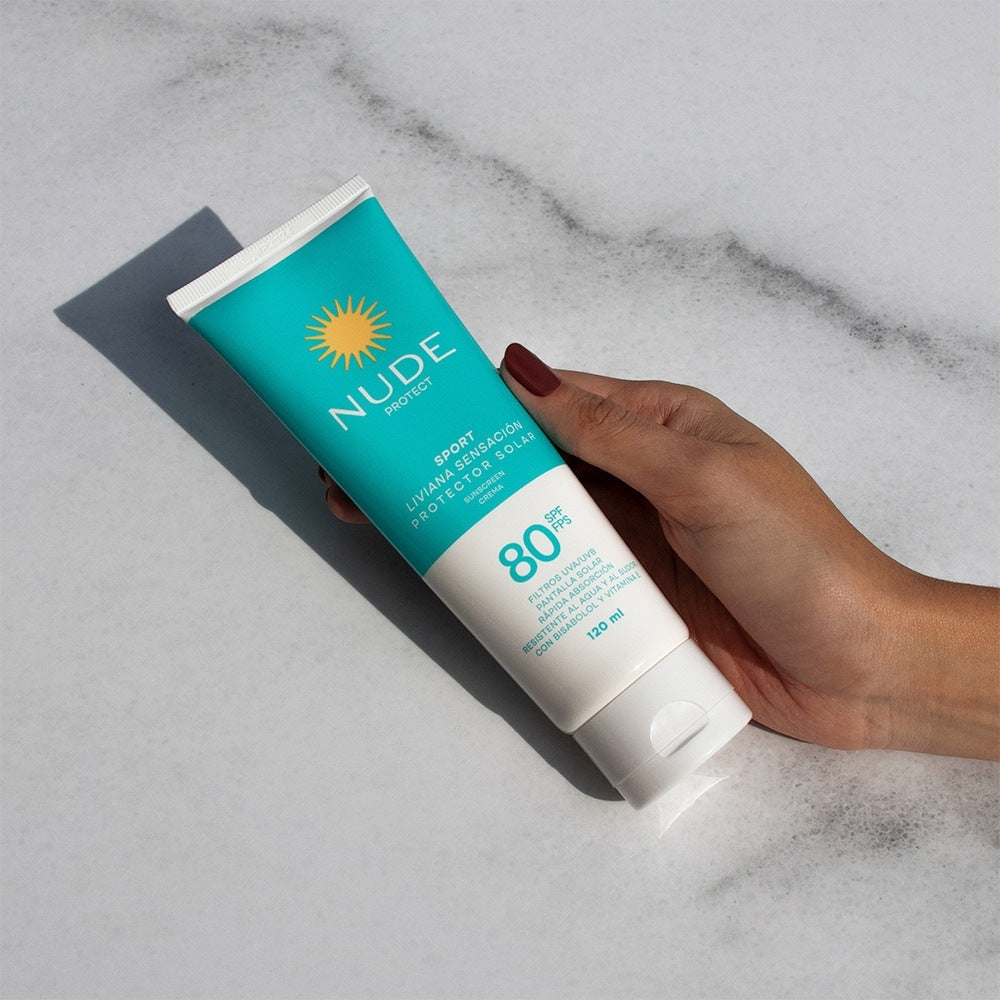 PROTECTOR SOLAR NUDE LIVIANA SENS SPF 80 TUBO 2 X 120 ML