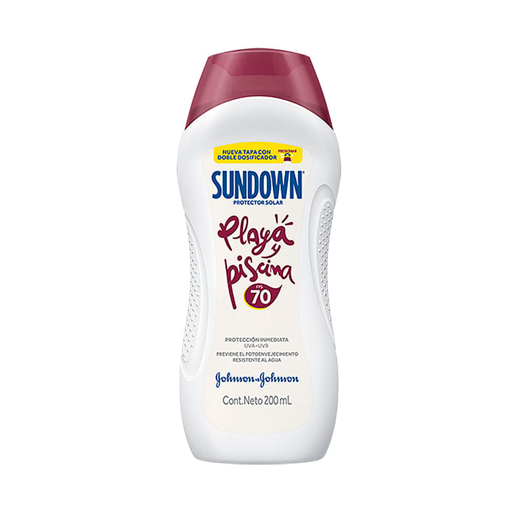 PROTECTOR SOLAR SUNDOWN SKYLINE SPF 70 FRASCO 200 ML