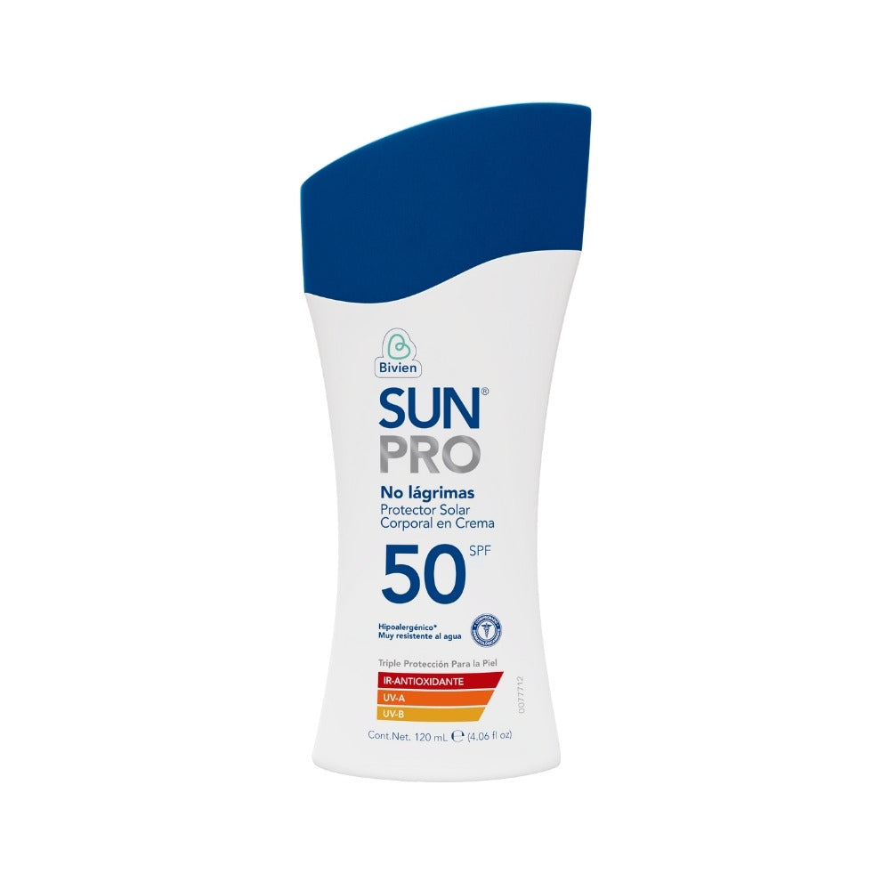 PROTECTOR SOLAR SUNPRO SPF 50 FRASCO 120 ML