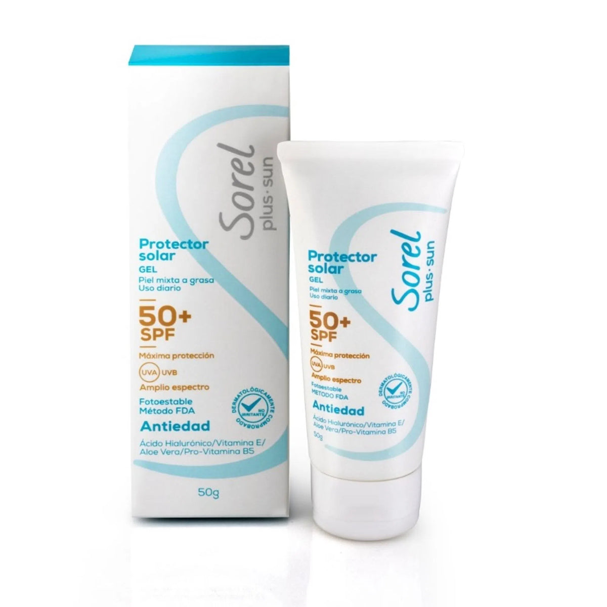 PROTECTOR SOREL PLUS GEL SUN SPF 50+ TUBO 50 G