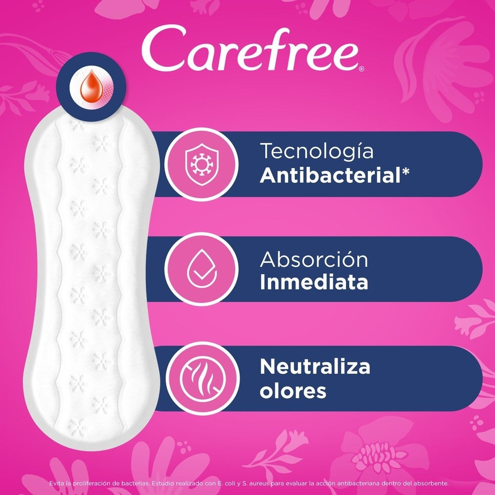 PROTECTORES CAREFREE PROTECCION LARGOS BOLSA X 40 UNDS