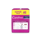PROTECTORES CAREFREE PROTECCION LARGOS BOLSA X 40 UNDS