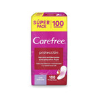 PROTECTORES CAREFREE PROTECCION PERFUME BOLSA X 100 UNDS
